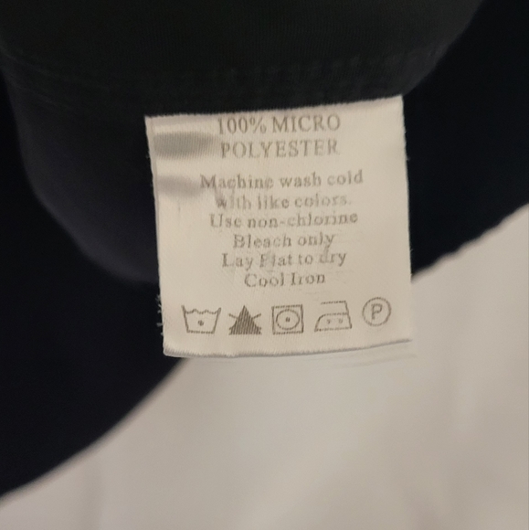 Selected Collection Men's Black Long Sleeve Dress Shirt Size Medium - Picture 5 of 5